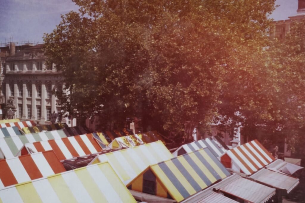 De weekmarkt in Zwolle, vrijdag en zaterdag in het centrum